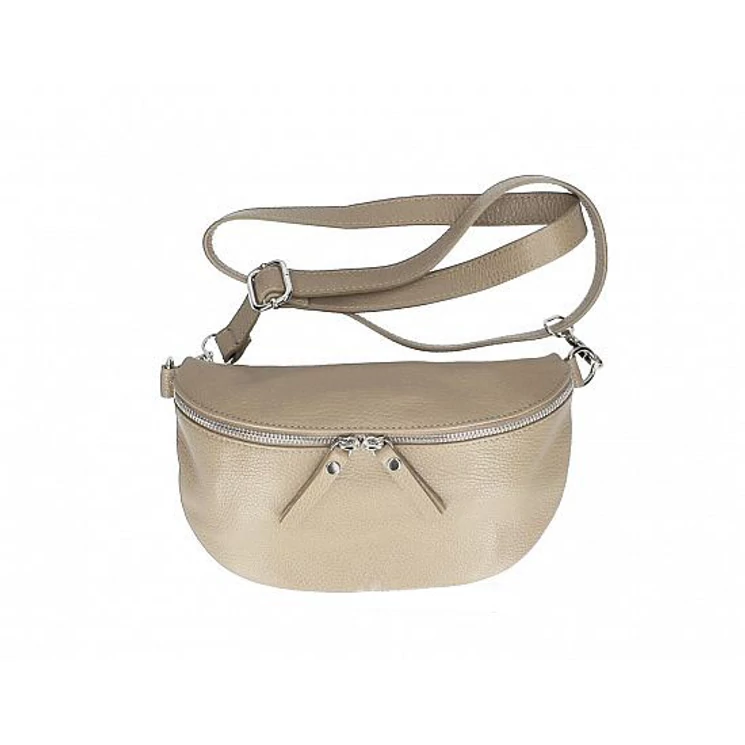 Valódi bőr Övtáska TR259 Taupe