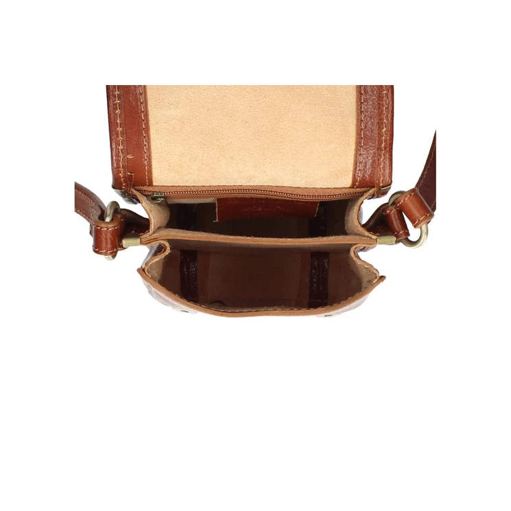 Valódi bőr Férfi Keresztpántos Táska TR262_Brown