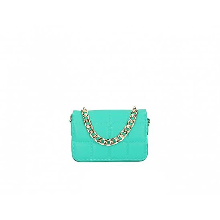 Valódi bőr női Táska Zöldeskék