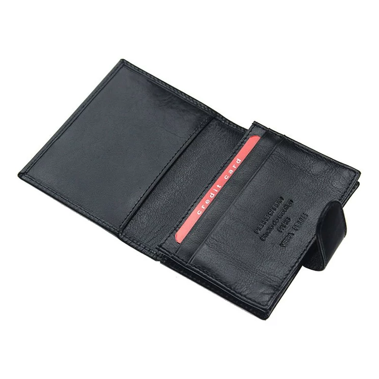 Pierre Cardin valódi bőr férfi fekete kártyatartó díszdobozban 520 10 3005 Black