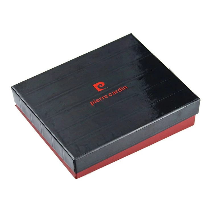 Pierre Cardin valódi bőr férfi fekete kártyatartó díszdobozban 520 10 3005 Black