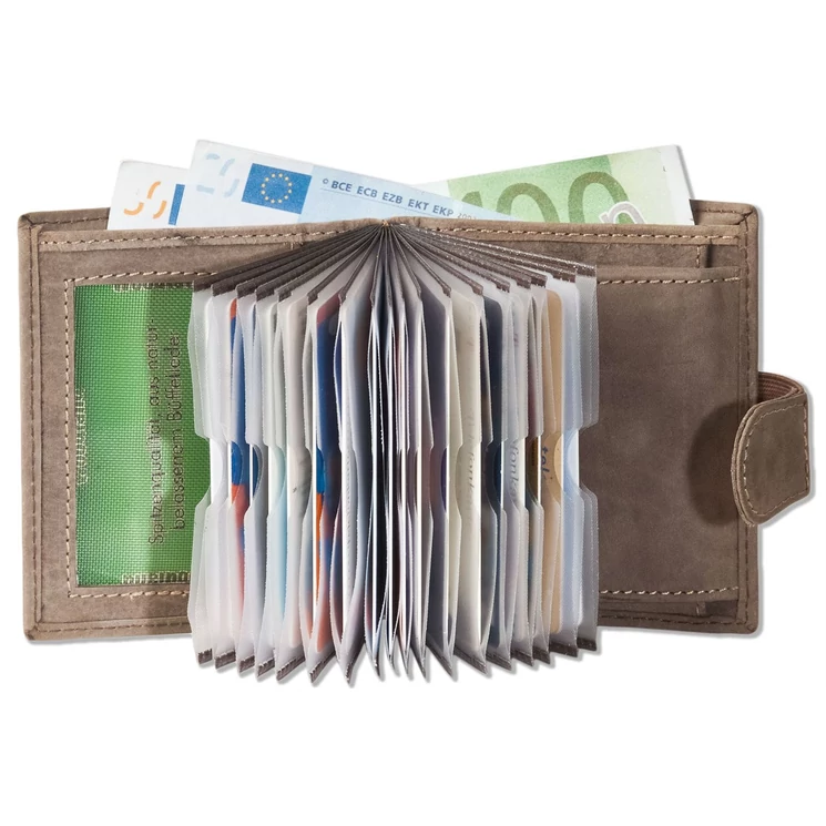 Woodland valódibőr kártyatartó