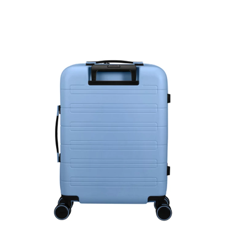 American Tourister Novastream bővíthető Spinner bőrönd 55 világoskék