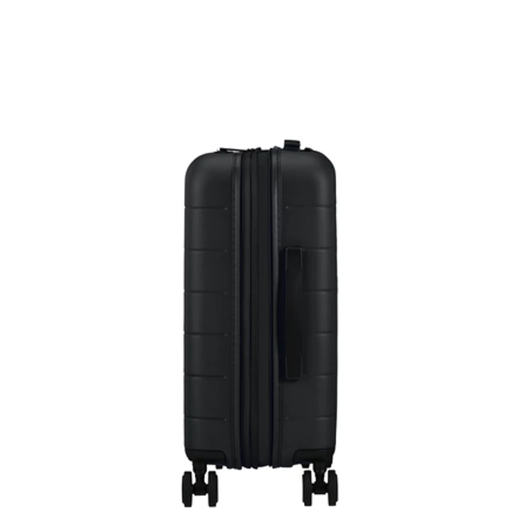 American Tourister Novastream bővíthető Spinner bőrönd 55 fekete