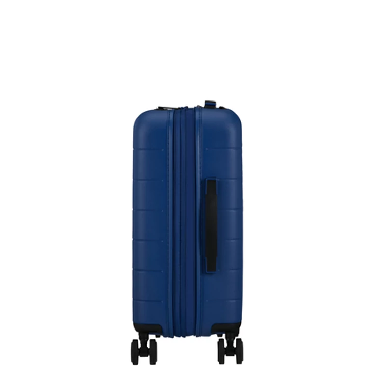 American Tourister Novastream bővíthető Spinner bőrönd 55 kék