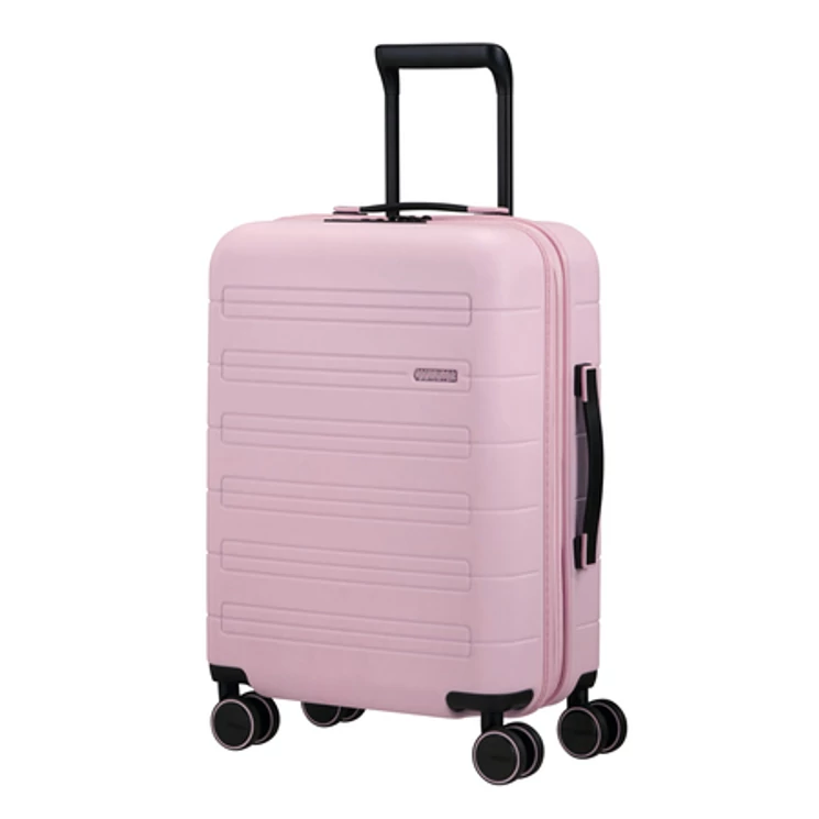 American Tourister Novastream bővíthető Spinner bőrönd 55 rózsaszín
