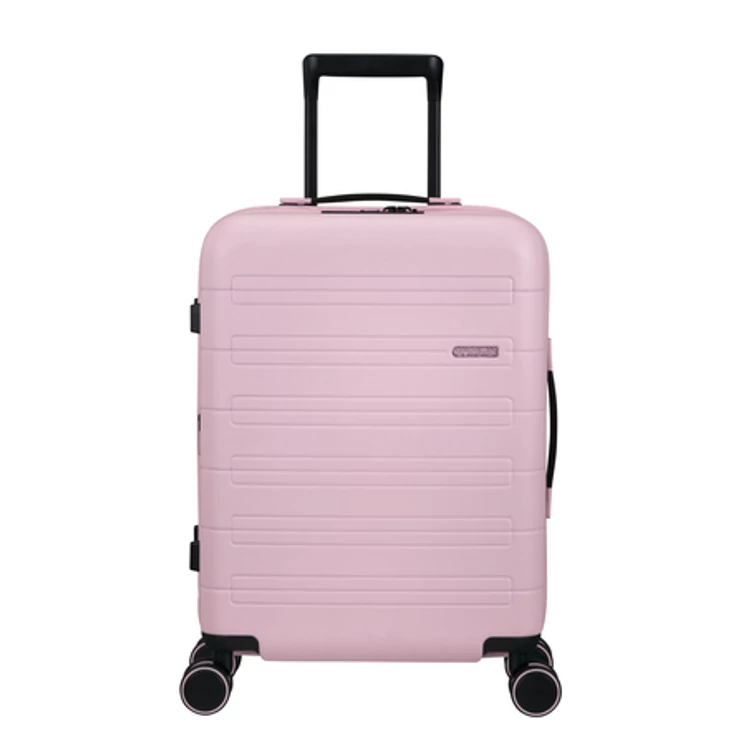 American Tourister Novastream bővíthető Spinner bőrönd 55 rózsaszín