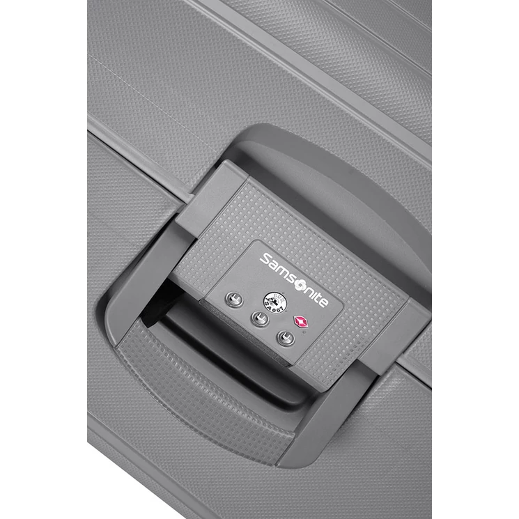 Samsonite S-Cure Spinner bőrönd 75 cm-es ajándék bőröndhuzattal