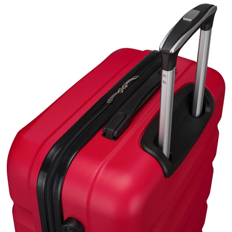 4 Kerekes Kabin Borönd Piros színben