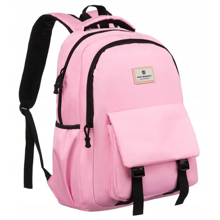 Női Nagyméretű Városi Hátizsák Rózsaszín színben