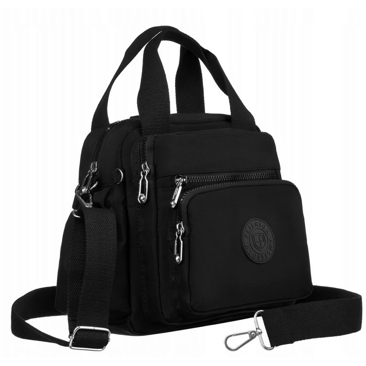 Többfunkció női városi hátizsák Fekete színben