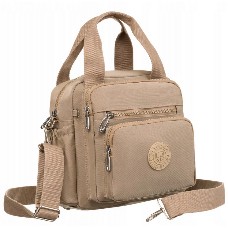 Többfunkció női városi hátizsák Bézs színben