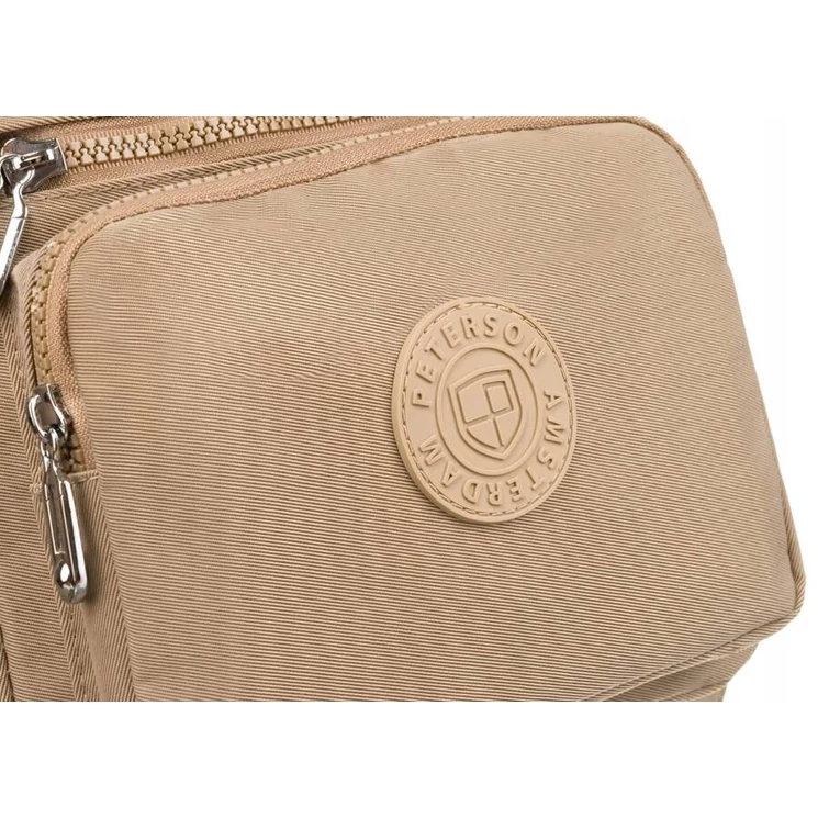 Többfunkció női városi hátizsák Bézs színben