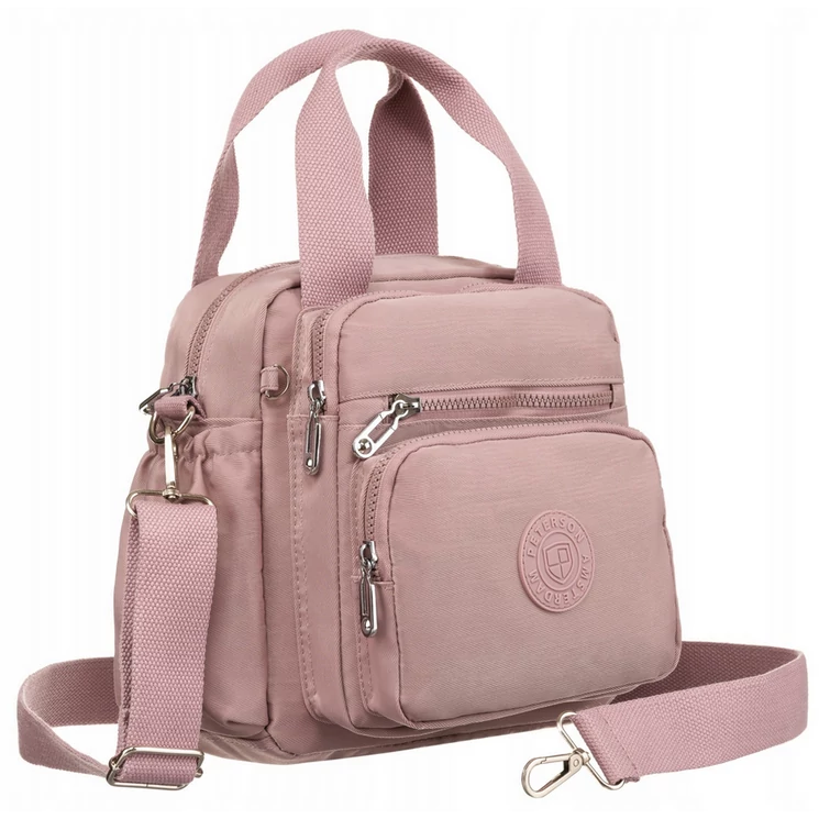 Többfunkció női városi hátizsák Rózsaszín színben