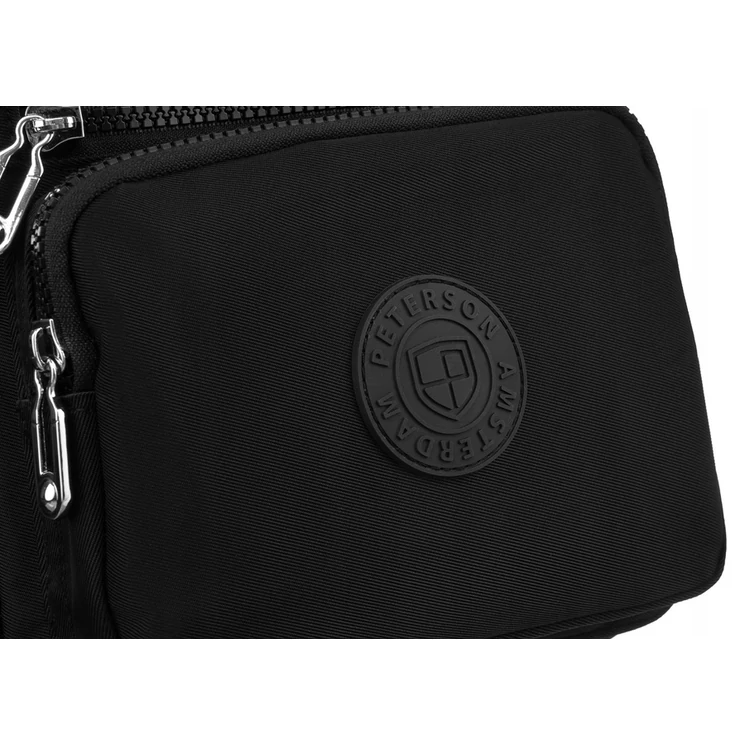 Többfunkció női városi hátizsák Fekete színben