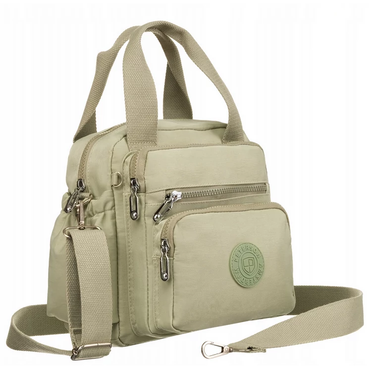 Többfunkció női városi hátizsák Khaki színben
