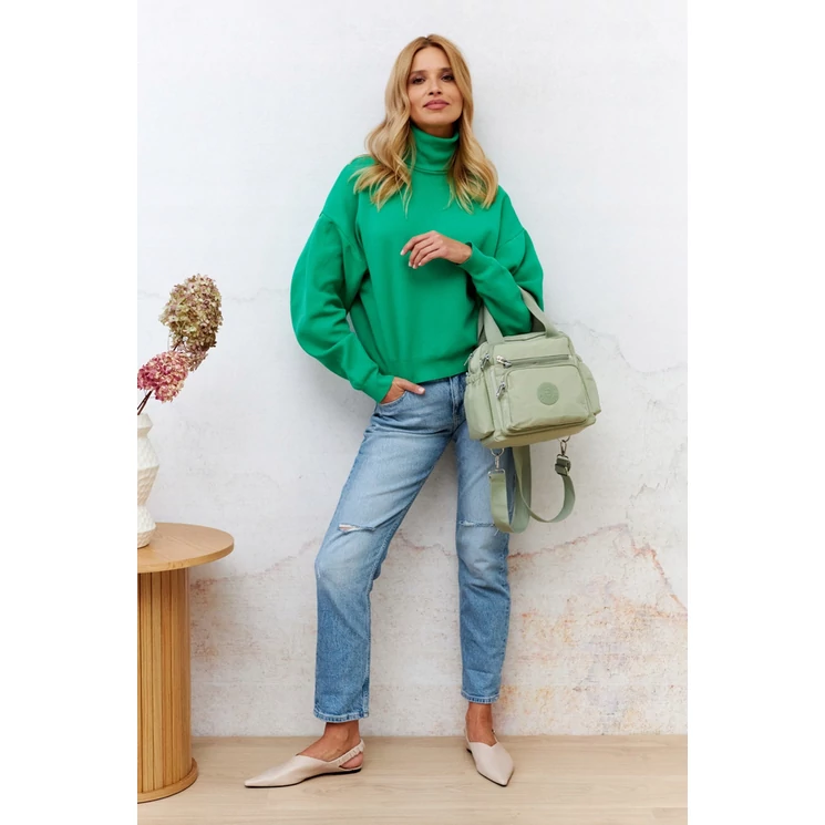 Többfunkció női városi hátizsák Khaki színben