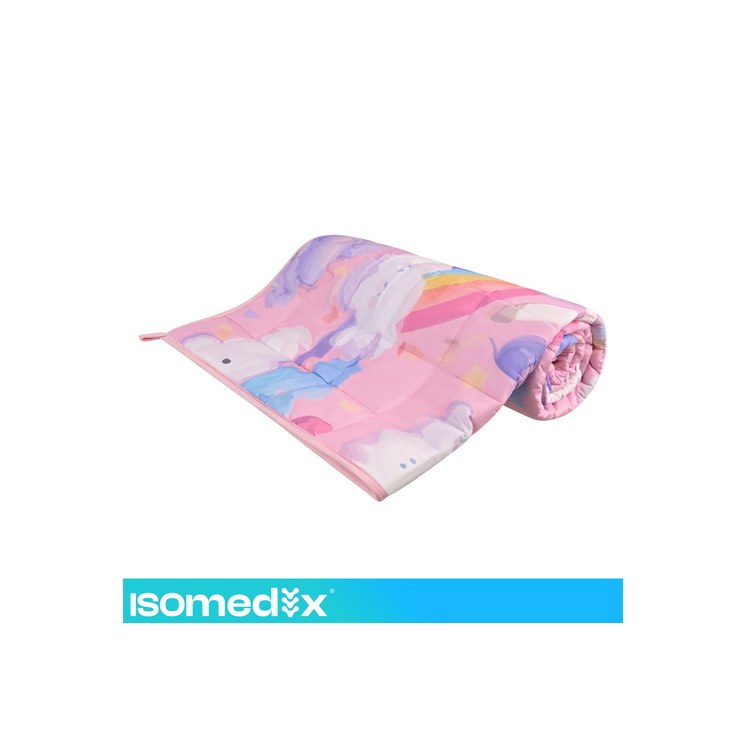 Unikornisos Súlyozott takaró Szenzoros takaró 3 kg 100x150 cm ajándékba gyerekeknek