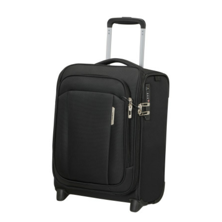 SAMSONITE REPARK UPRIGHT 45/16 ÜLÉSALATTI ÓZON FEKETE BŐRÖND