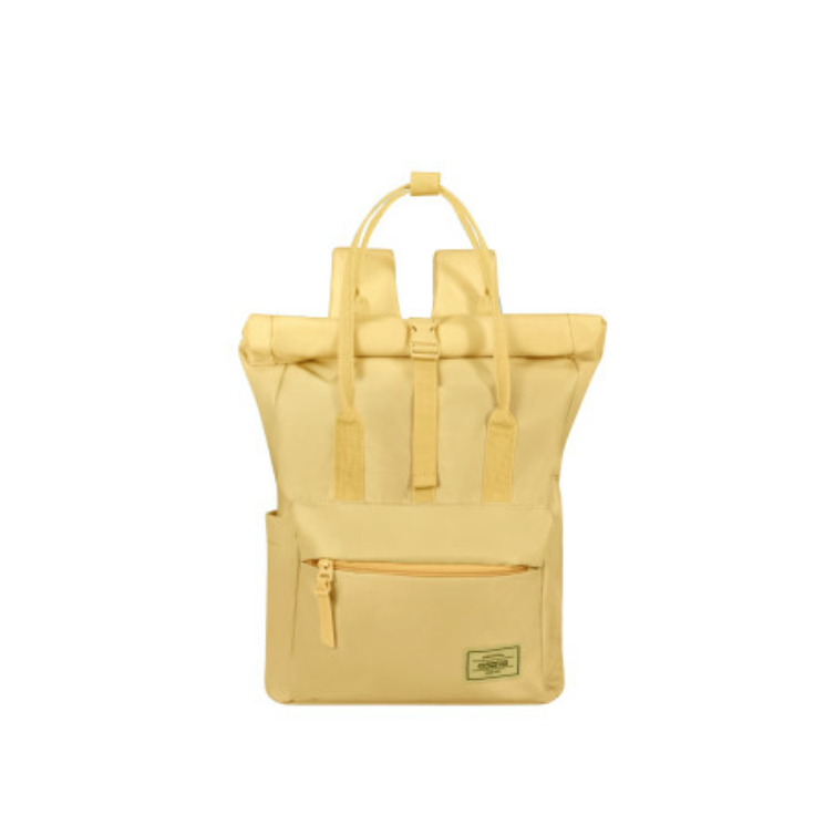 American Tourister URBAN GROOVE hátizsák Pastel Yellow színben