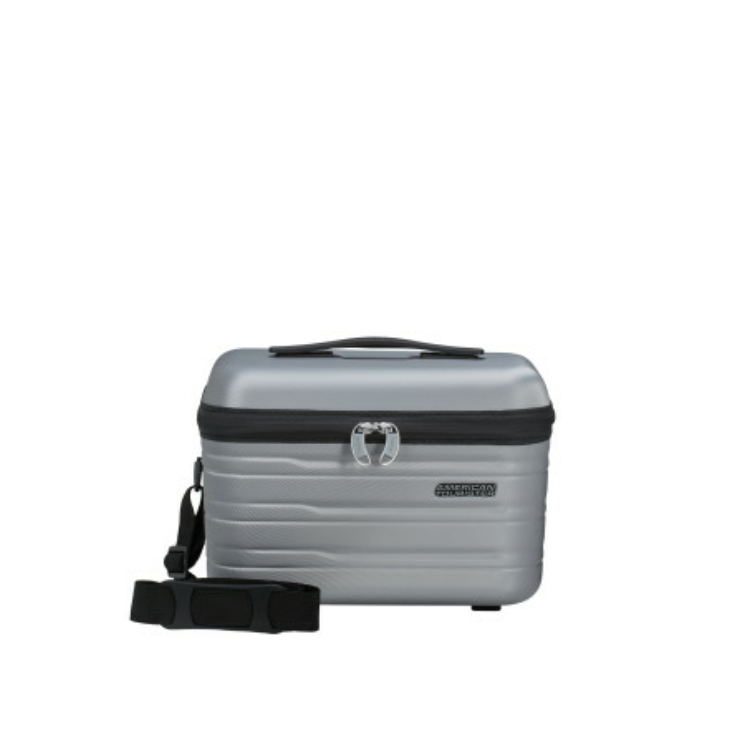American Tourister FLASHLINE BEAUTY CASE SKY SILVER
