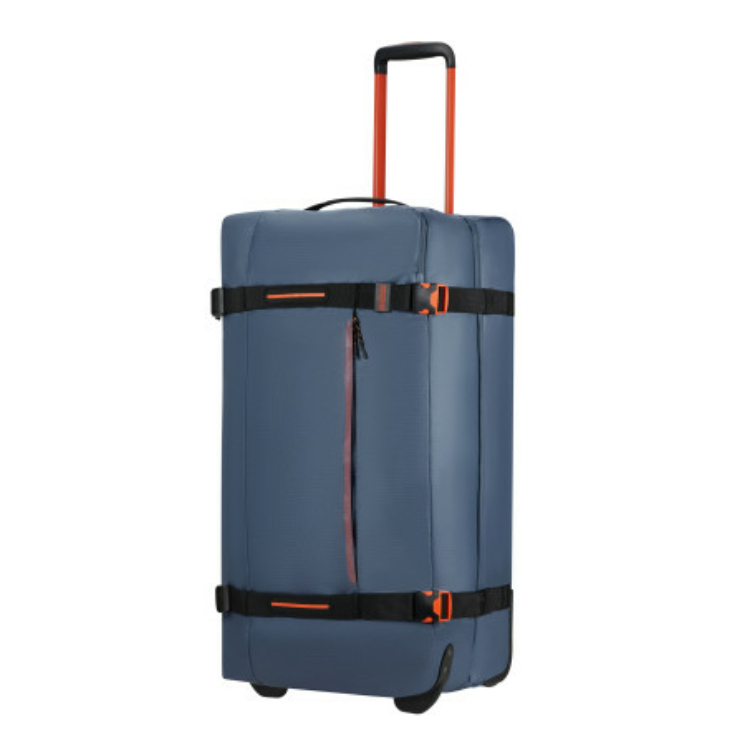 American Tourister Urban Track Gurulós Utazótáska 78,5 cm Sötétkék/Narancssárga 3 év globális garancia