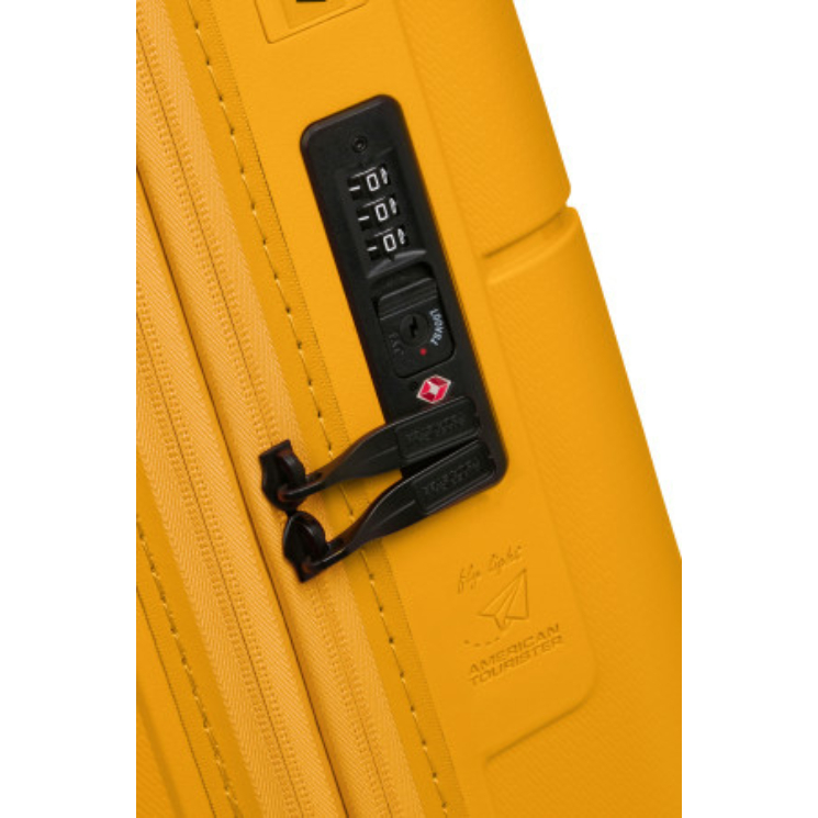 AMERICAN TOURISTER DASHPOP SPINNER 55/20 EXP TSA GOLDEN YELLOW
