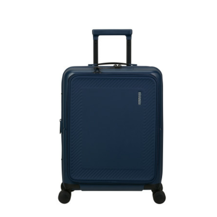 AMERICAN TOURISTER DASHPOP SPINNER 55/20 EXP FRONTL. MIDNIGHT BLUE