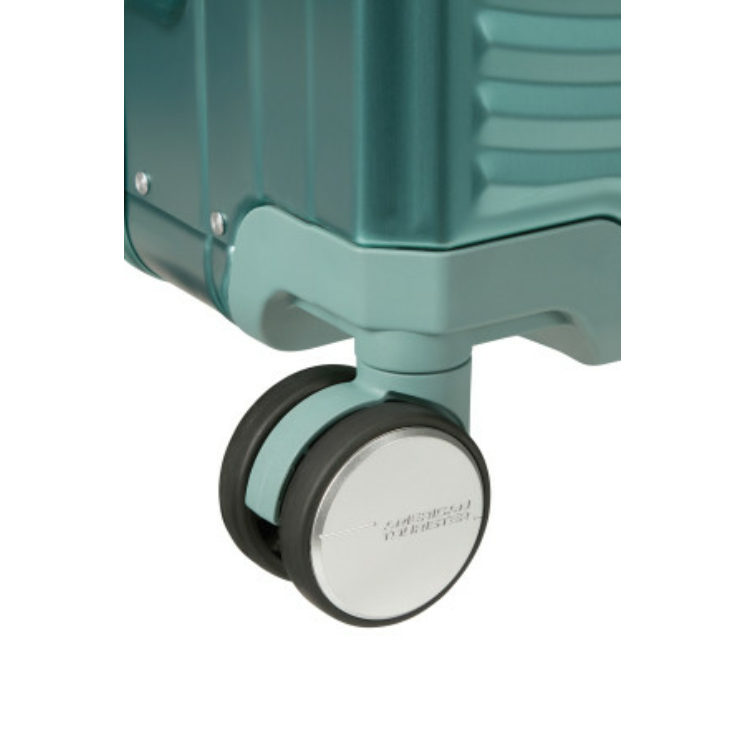American Tourister SOUNDBOX ALU SPINNER 55/20 TSA DUSTY TURQUOISE