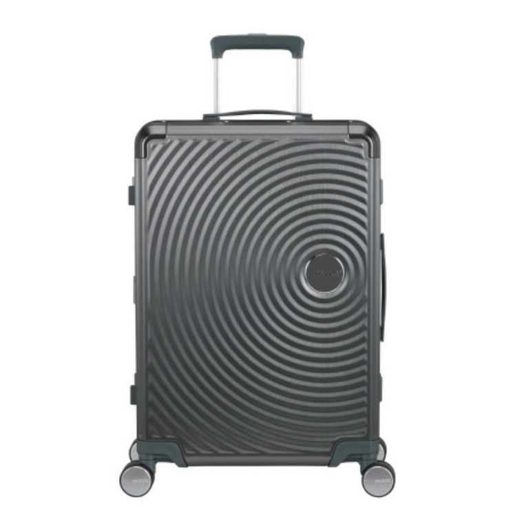 American Tourister SOUNDBOX ALU SPINNER 68/25 TSA BRUSHED ANTHRACITE