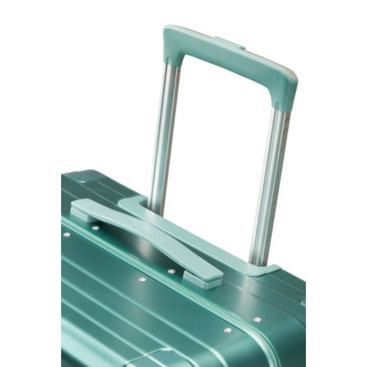 American Tourister SOUNDBOX ALU SPINNER 77/28 TSA DUSTY TURQUOISE