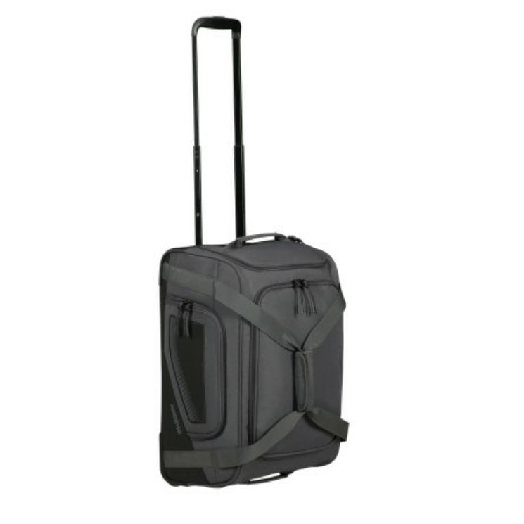 American Tourister CITY RACER DUFFLE/WH S BLACK Gurulós Sporttáska/Utazótáska