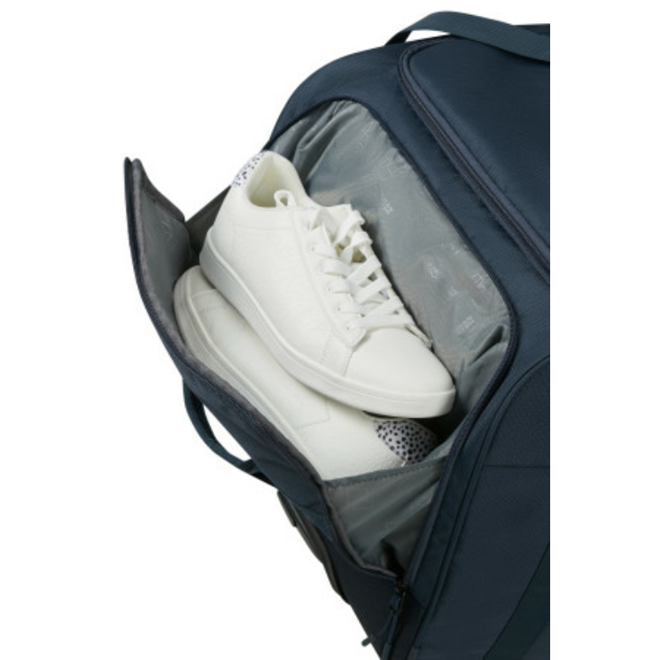 American Tourister CITY RACER DUFFLE/WH S NAVY Gurulós Sporttáska/Utazótáska