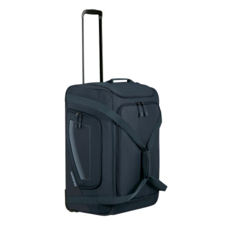 American Tourister CITY RACER DUFFLE/WH M NAVY Gurulós Sporttáska/Utazótáska