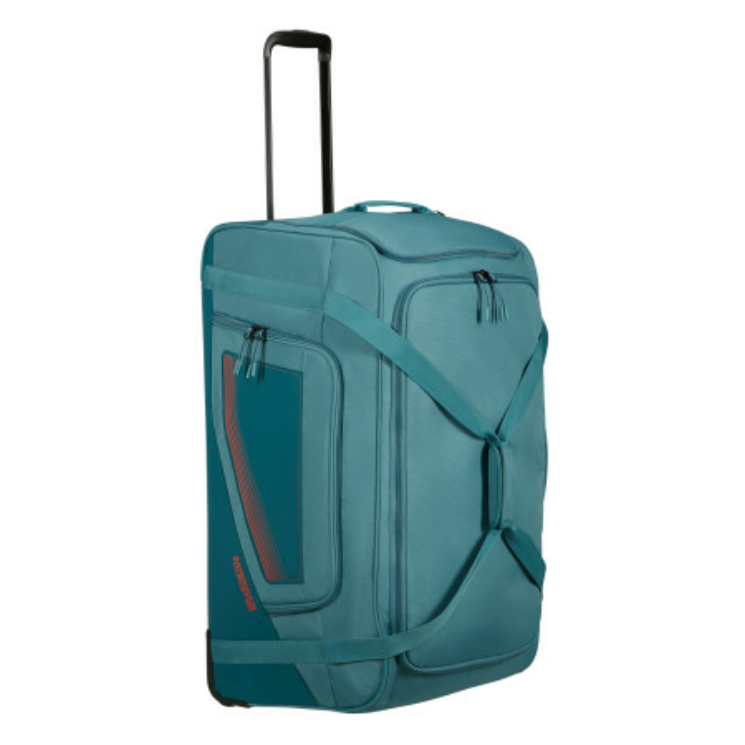American Tourister CITY RACER DUFFLE/WH L PETROL Gurulós Sporttáska/Utazótáska