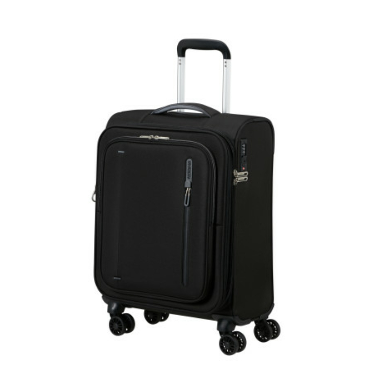 AMERICAN TOURISTER  CLOUDRIDER SPINNER S EXP TSA JET BLACK