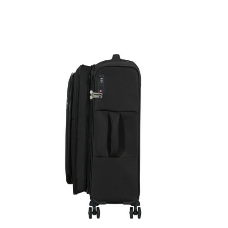 AMERICAN TOURISTER  CLOUDRIDER SPINNER M EXP TSA JET BLACK