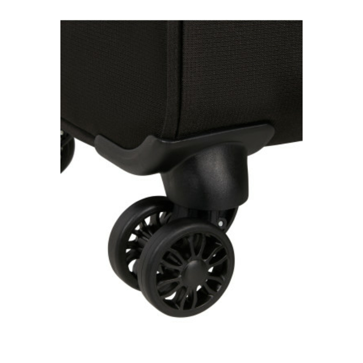 AMERICAN TOURISTER  CLOUDRIDER SPINNER M EXP TSA JET BLACK