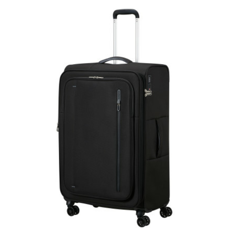 AMERICAN TOURISTER  CLOUDRIDER SPINNER L EXP TSA JET BLACK