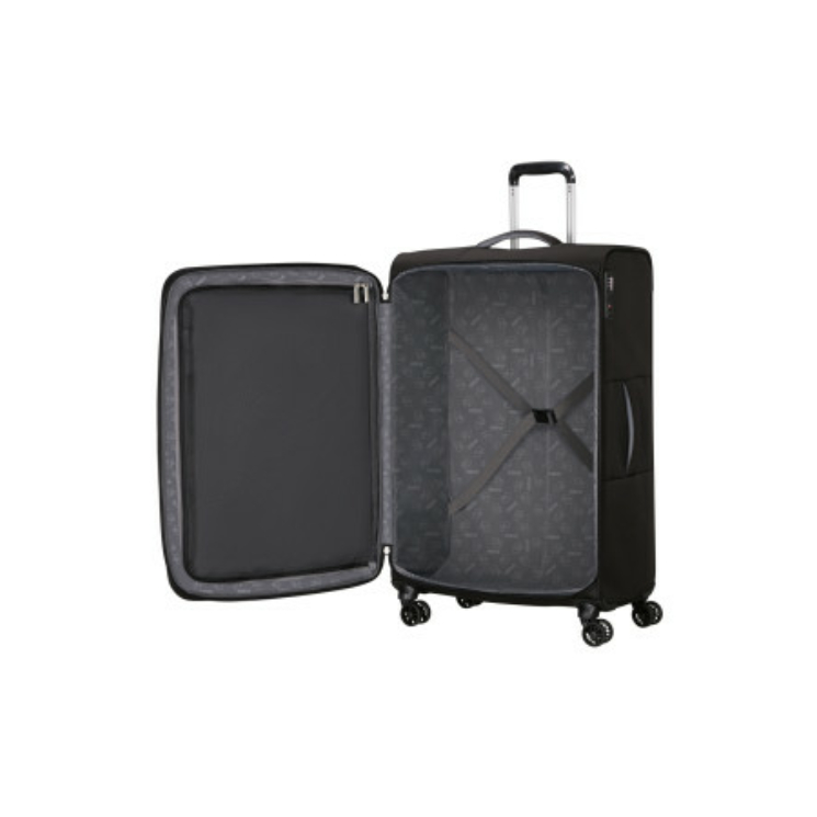 AMERICAN TOURISTER  CLOUDRIDER SPINNER L EXP TSA JET BLACK