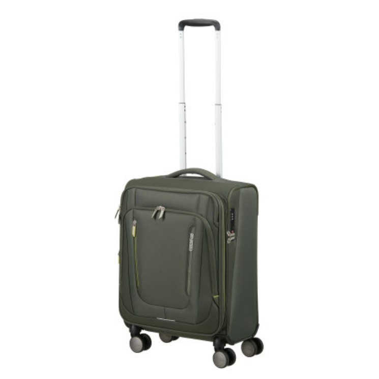 American Tourister WANDERLITE SPINNER S EXP TSA DARK KHAKI