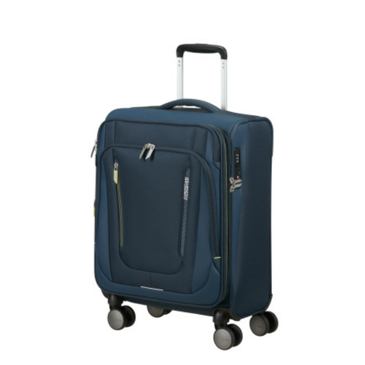 American Tourister WANDERLITE SPINNER S EXP TSA DARK NAVY