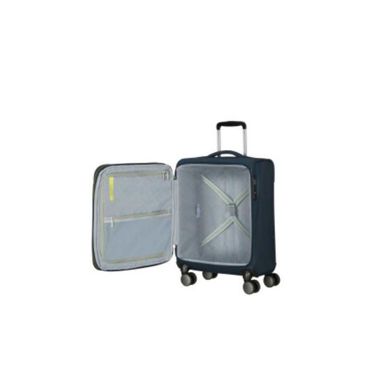 American Tourister WANDERLITE SPINNER S EXP TSA DARK NAVY