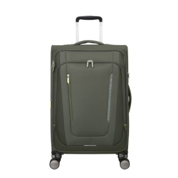 American Tourister WANDERLITE SPINNER M EXP TSA DARK KHAKI