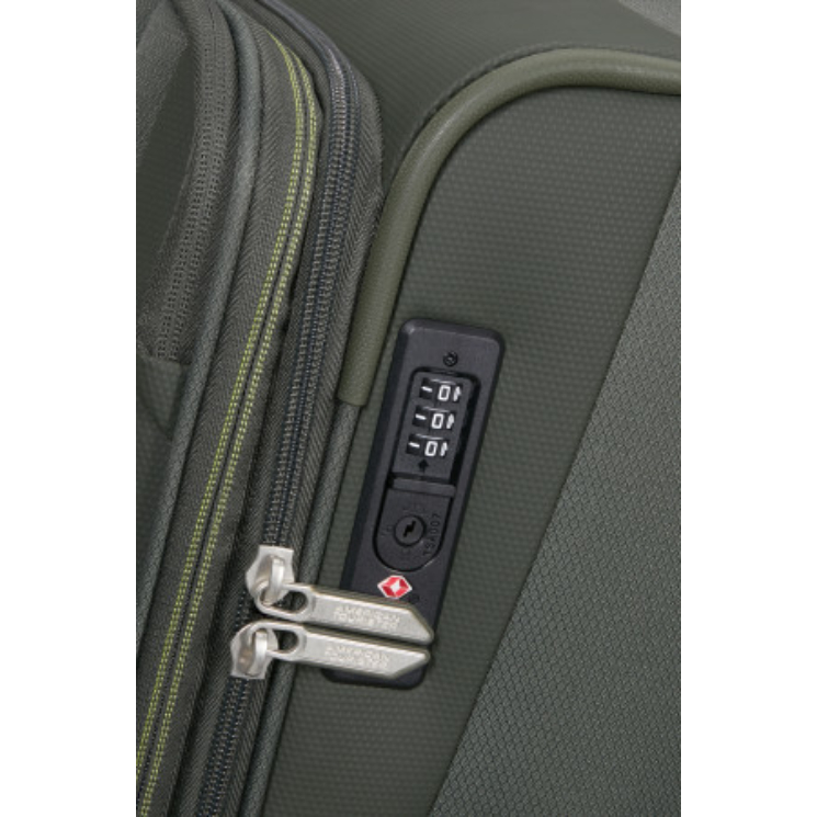 American Tourister WANDERLITE SPINNER M EXP TSA DARK KHAKI