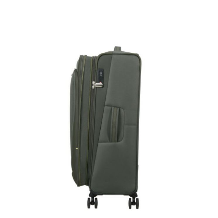 American Tourister WANDERLITE SPINNER L EXP TSA DARK KHAKI