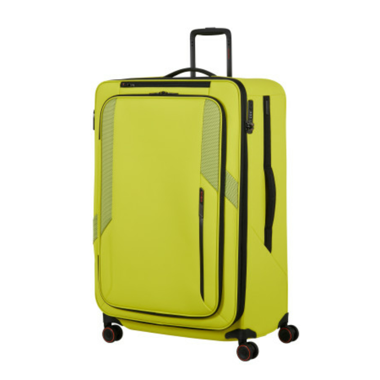 Samsonite GLAZED Bővíthető  Spinner bőrönd 84/32 EXP LIME PUNCH