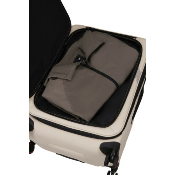 Samsonite GLAZED Bővíthető  Spinner bőrönd 84/32 EXP SANDSTONE
