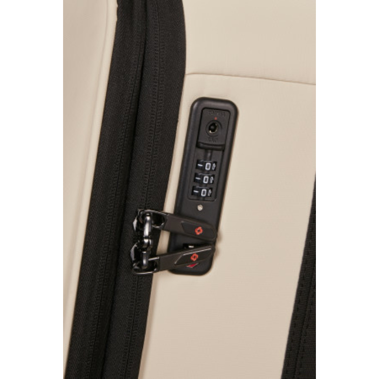 Samsonite GLAZED Bővíthető  Spinner bőrönd 84/32 EXP SANDSTONE