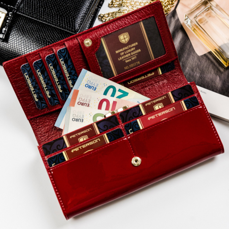 PETERSON PTN ST-467 RFID bőr pénztárca